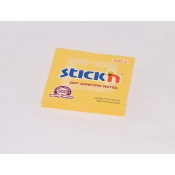 Samolepící bloček Bloček samolepící 76x76 ,100l /21551/