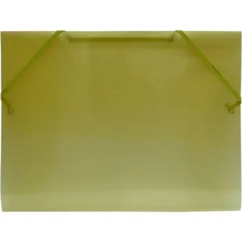 Archivační box Desky 3 klopy s gumou Europen A4 žluté