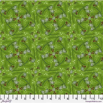 Free Spirit Pine Cones and Stars - Green, Cori Dantini