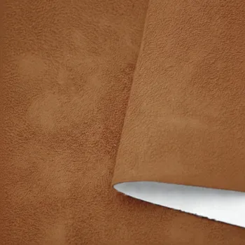 Samolepicí fólie ALCANTARA SEMIŠ VELUR HNĚDÁ SAMOLEPICÍ AUTO FÓLIE