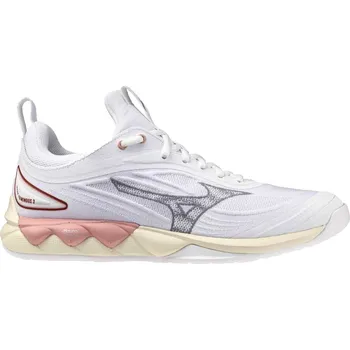 Dámská sálová obuv Dámská sálová obuv Mizuno Wave Luminous 3 W White/Rose Elegance/Lava Falls EUR 38,5