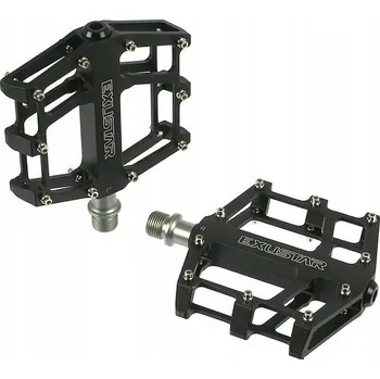 Pedál na kolo Platformové pedály Exustar PB525 BMX MTB, hliníkové, CNC