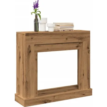 Krbová obestavba Krbová obestavba dub artisan 100x30x87,5 cm kompozitní dřevo - 8721158388582