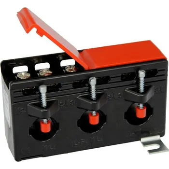 Transformátor ASRD 205.37; 200/1A; 1,5VA; tř.1 - Měřicí transformátor proudu 3 fáz.