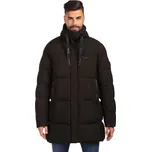 Pánský zateplený kabát KILPI NELSON S Černá
