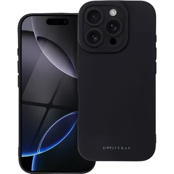 Zadní ochranný kryt ROAR case LUNA pro Apple iPhone 16 Pro, černá