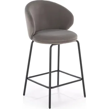 Nábytek Barová židle H121 - Halmar Šedá 51x92 cm