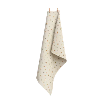 Utěrka Kuchyňská utěrka premium ze vzorované mačkané bavlny EcoHaus - 60 x 45cm