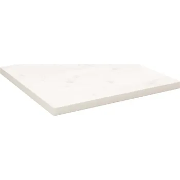 Obývací pokoj vidaXL Stolní deska 60x60x2,5 cm masivní borové dřevo čtvercová [824381] Barva: Bílá