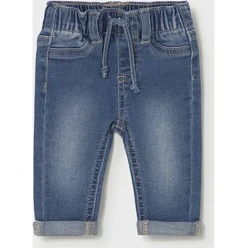 Kojenecké džíny Mayoral Newborn 596.1P.Newborn.PPY2 námořnická modř 59X, vel. 80
