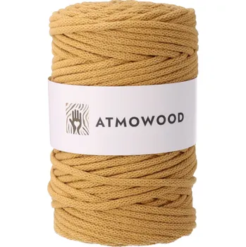 Příze příze 5 mm - hořčicová