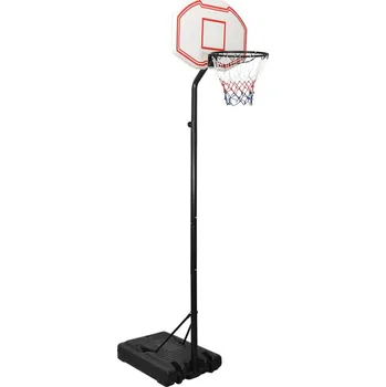 Basketbalový koš Basketbalový koš bílý 282–352 cm polyethylen - 8720287101789
