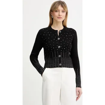 Dámský svetr Kardigan Guess MINARA W6RR06.Z2YJ2 černá 99X, vel. XS