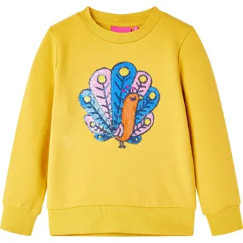 Chlapecké tričko Dětská mikina tmavě okrová 92 - 8721012031708