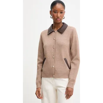 Dámský svetr Kardigan Morgan MALO béžová 80X, vel. L