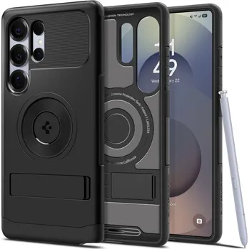 Pouzdro na mobilní telefon Spigen Slim Armor MagSafe pro Samsung Galaxy S25 Ultra černé