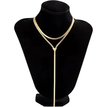 Náhrdelník B&J Dámský náhrdelník Pelesag zlatá One size