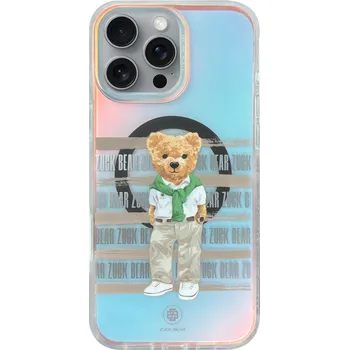 Pouzdro na mobilní telefon Pouzdro ZUCK BEAR CALIFORNIA COOL MAG kompatibilní s MagSafe pro IPHONE 16 Pro pro volný čas