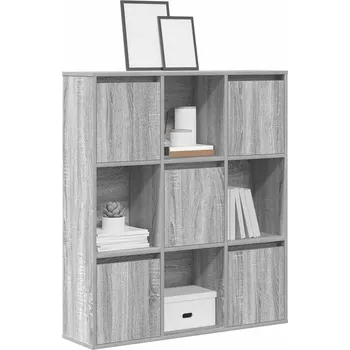 Knihovna Knihovna šedá sonoma 89x24x101,5 cm kompozitní dřevo - 8721158665188