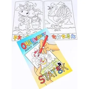 omalovánky Omalovánky číselné - Statek (2397)