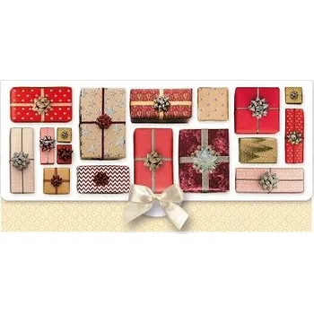 Obálka ARGUS Obálka na peníze vánoční luxusní 81-6028