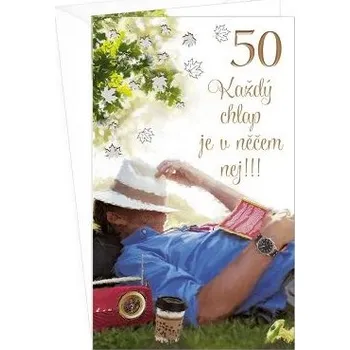 Argus 15-6389c50 Přání k 50. narozeninám