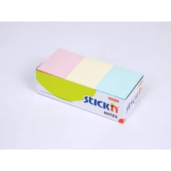 Samolepící bloček Bloček samolepící 38x51 pastel. mix, 100l /21004/