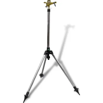 Zavlažovač Impulzní zahradní rozstřikovač pro zavlažování, zinkový na trojnožce - 8718475869412