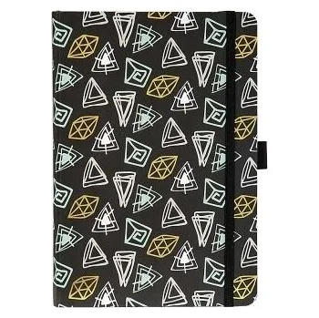 Zápisník ARGUS Zápisník A5 trojúhelníky, 13,4x19,6cm 14430006