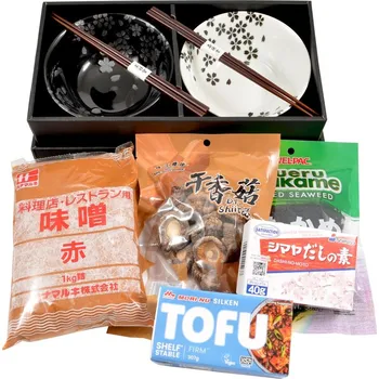 Jídelní set Set na přípravu miso polévky + set misek