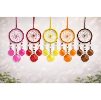 Lapač snů Lapač snů - mušle - průměr 11cm Barvy ručníků: RŮŽOVÁ