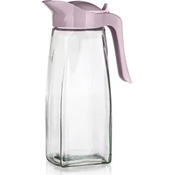 džbán skleněný DARA 1500ml PH víčko mix barev