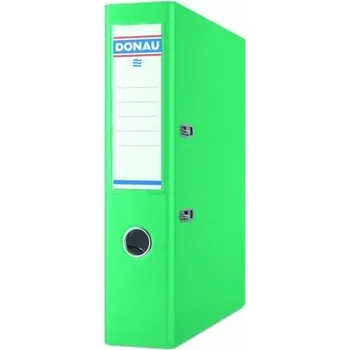 Pákový pořadač Donau, PP, A4 75 mm, světle zelený
