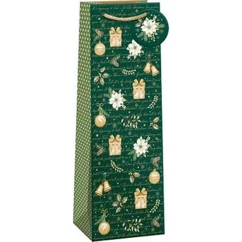 Dárková taška ARGUS Dárková papírová taška LUX na víno T3L (13 x 37.5 cm) 08390167