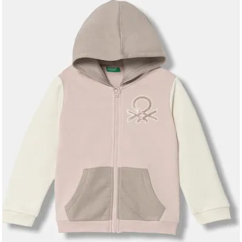 Chlapecká mikina Dětská mikina United Colors of Benetton 39M2G5045.P.Seasonal růžová 39X, vel. 110