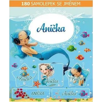 samolepka ARGUS Veselé nálepky samolepky se jménem Anička 11140182