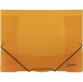 Kancelář KARTON P+P Složka A4 3 klopy s gumou oranžová /2-594/