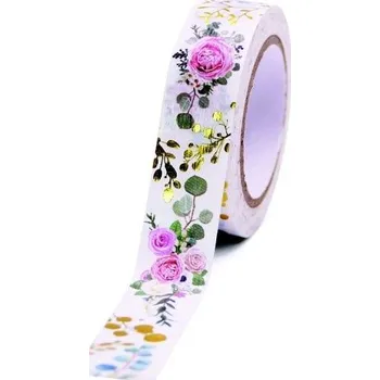 Lepicí páska Dekorační páska GG FT 933251 Wedding bouquet 10m x 15mm