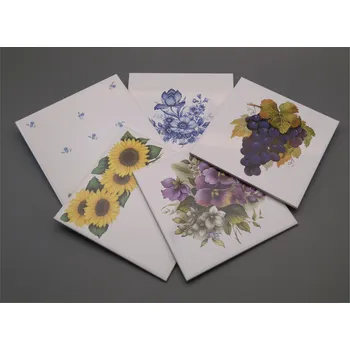 Obklad Obklad 20x20cm dekorovaný 1ks různé druhy