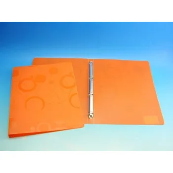 Pořadač A4 4-kr., PP 4 cm ORAN. /2-948/