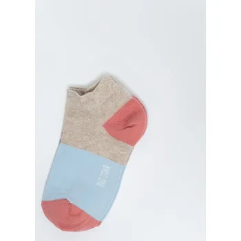 Dámské ponožky BIG STAR Dívčí bavlněné Kotníkové Ponožky (stopky) béžové Molka 801, velikost 34-36