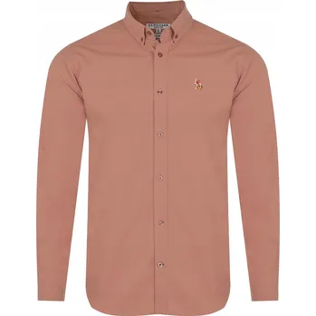 Pánská košile U.S. Polo Assn. pánská košile casual s dlouhým rukávem regular střih bavlna velikost XL