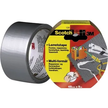 Lepicí páska textilní Duct TAPE, šíře 48 mm, návin 50 m, stříbrná