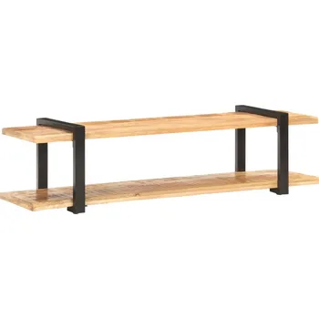 Televizní stolek TV stolek 160 x 40 x 40 cm masivní hrubé mangovníkové dřevo - 8720286070420