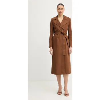 Dámský kabát Trench kabát Twinset 261AP2330 hnědá 89X, vel. S