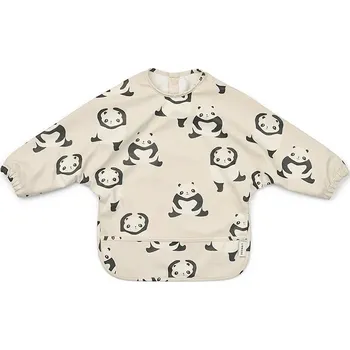 Bryndák Dětský bryndáček Liewood Merle Printed Cape Bib LW18136.PPY2 béžová 08X, vel. ONE SIZE