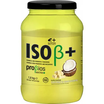 Protein Proteinový izolát WPI 4+ Nutrition 1800 g bez cukru a laktózy