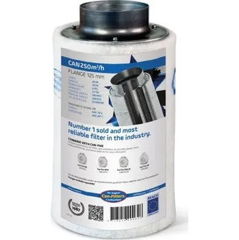 Příslušenství pro digestoř Can Filters CAN-Original 250-325 m3/h, 125 mm, pachový filtr
