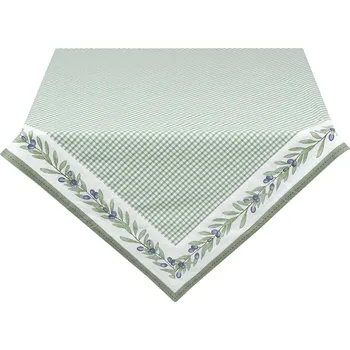 ubrus Čtvercový kostkovaný ubrus Olive Garden - 100x100 cm