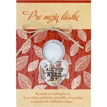 ARGUS Blahopřání s klíčenkou 23220013